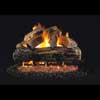 30" Split Oak Vented Log Set / G46 ANSI Certified Burner - Peterson Real Fyre