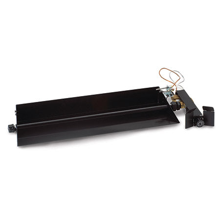 24" Rugged Oak Vented Log Set / G4 Ember Burner - Peterson Real Fyre