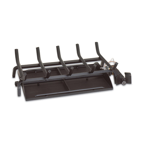 20" Split Oak Designer Plus Vented Log Set / G45 See-Thru Ember Burner - Peterson Real Fyre