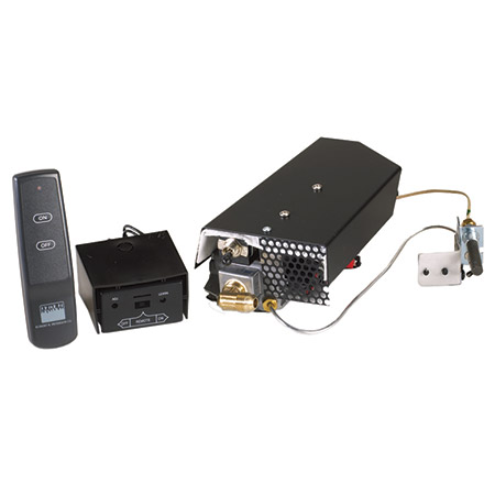 APK11:  Standing Safety Pilot Kit, Low Profile with Basic On/Off Remote and Receiver - Peterson Real Fyre