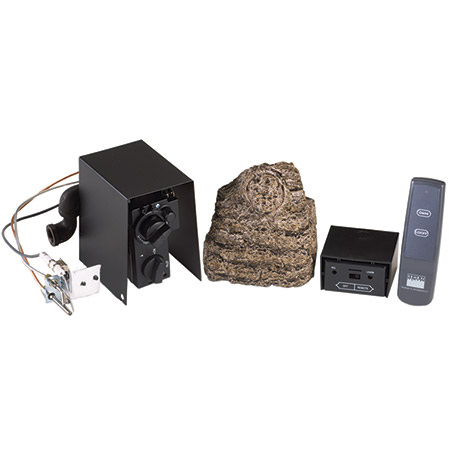 APK15:  Standing Safety Pilot Kit with Variable Flame On/Off Remote and Receiver - Peterson Real Fyre