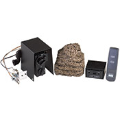 Standing Safety Pilot Kit with Variable Flame On/Off Remote and Receiver - Peterson Real Fyre