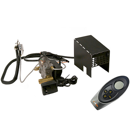 EPK2VTR:  110V Electronic Safety Pilot Kit with Variable Flame, On/Off Remote, Receiver  and Transformer - Peterson Real Fyre