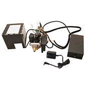EPK3VTR:   110V Electronic High Capacity Safety Pilot Kit with Variable Flame, On/Off Remote, Receiver  and Transformer - Peterson Real Fyre