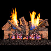 Foothill Split Oak Vent Free Log Set Vent Free Logs (logs only) - Peterson Real Fyre