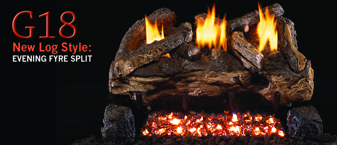 Real Fyre G18 Vent Free Log and Burner Sets