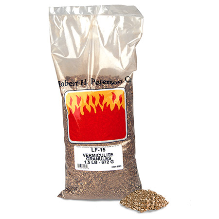 Vermiculite Granules 1.5 lbs - Peterson Real Fyre