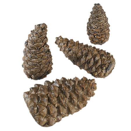 Wilderness Pine Cones 4 Assorted Sizes - Peterson Real Fyre