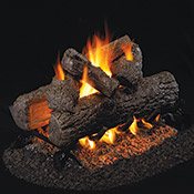 Golden Oak Oak See Thru Logs (logs only) - Peterson Real Fyre