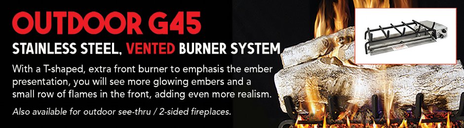 Peterson G45 Stainless Steel Ember Burner