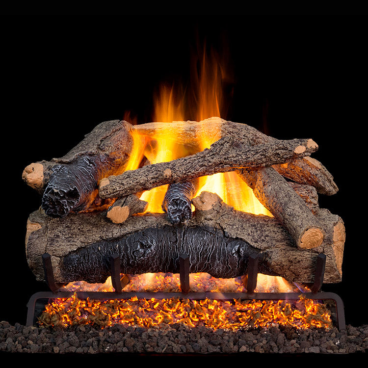 Real Fyre Charred Colonial Oak Vented Log Set