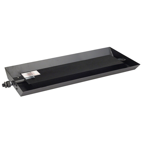 30 Inch PB Pan Glass / Gem Burner
