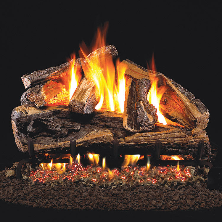 Real Fyre Split Oak Vented Log Set G46 Burner