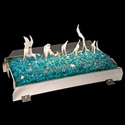 Peterson Vent Free G21 Stainess Steel See-Thru Glass Burner Sets