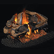 Peterson Vented G45 See-Thru Log And Burner Sets